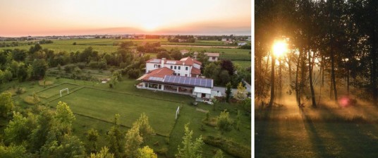 Seven hundred trees and an eco-friendly agritourism farm among the Veneto waterways