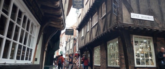 narrow street of the Shambles