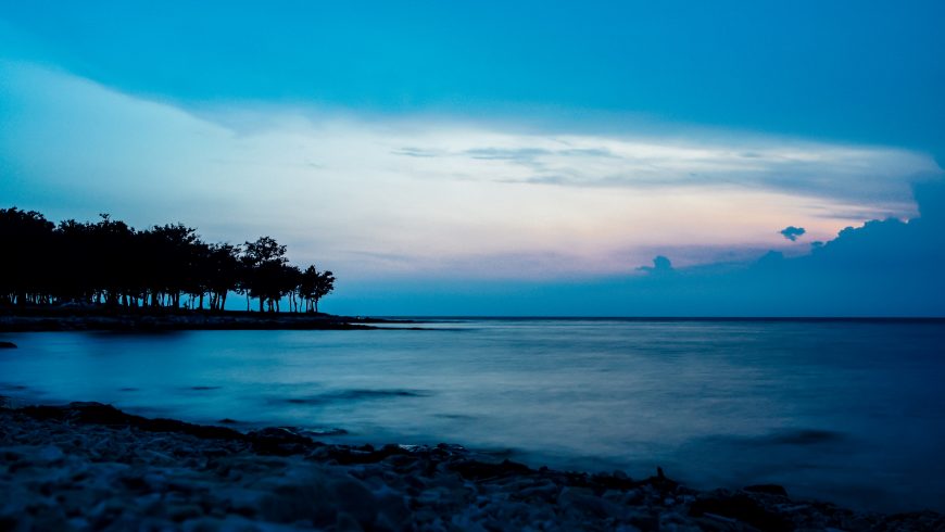 sunset in Porec