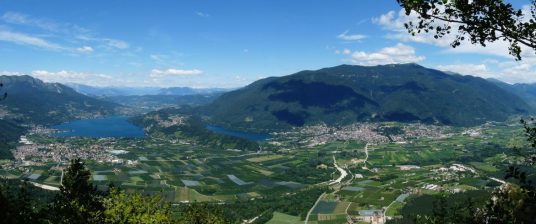 Valsugana valley in Trentino