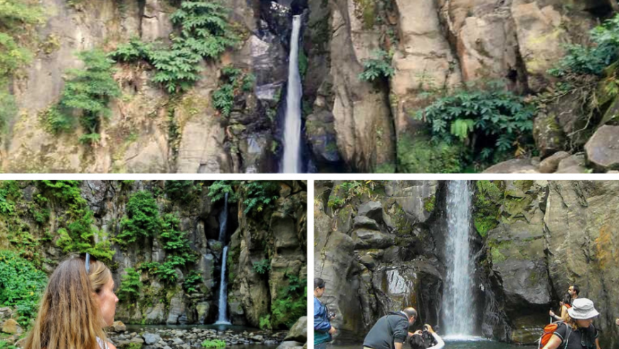 Salto do Cabrito, one of the 10 must-see Waterfalls in the Azores. Photos by Worldwanderista.com, Iberactive.com and Wikimedia.org