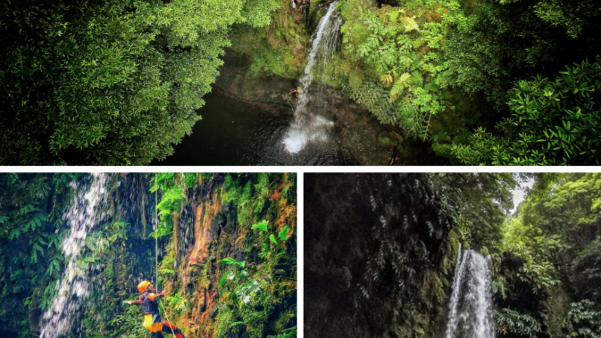 Ribeira da Salga, one of the 10 must-see Waterfalls in the Azores. Photos by Fun-activities.com, Experitour.com