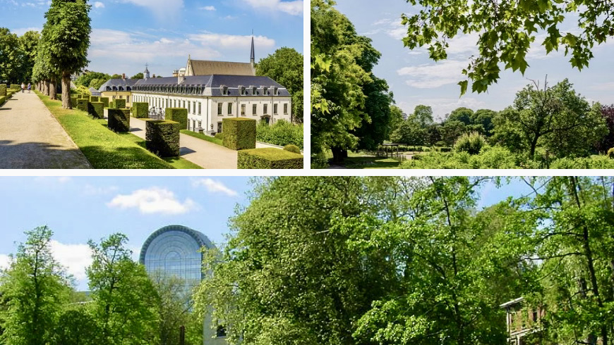 Brussels' Parks. Photos by pinterest.com and visit.brussels