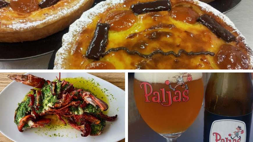 Local Gastronomy. Knokke-Heist. Photos by myknokke-heist.be, tripadvisor.com and untappd.com