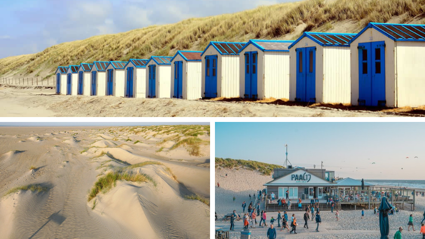Beaches on Texel Island. Photos by yourdutchguide.com, flickr.com e tripadvisor.be