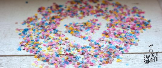 German company has invented the confetti that make plants grow