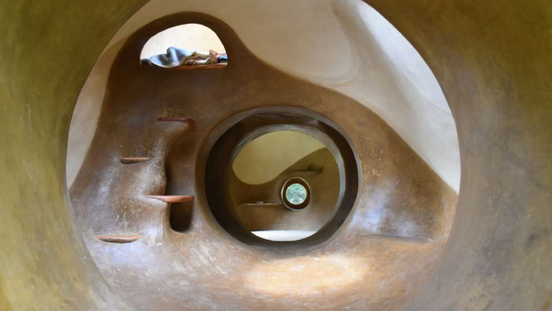 cob houses, detail