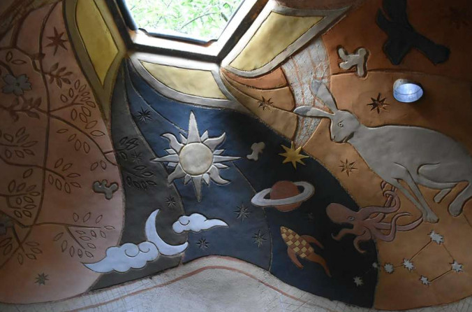 cob houses, detail
