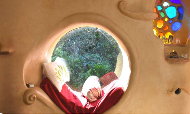 cob houses, detail