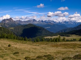 route à pied en Trentino