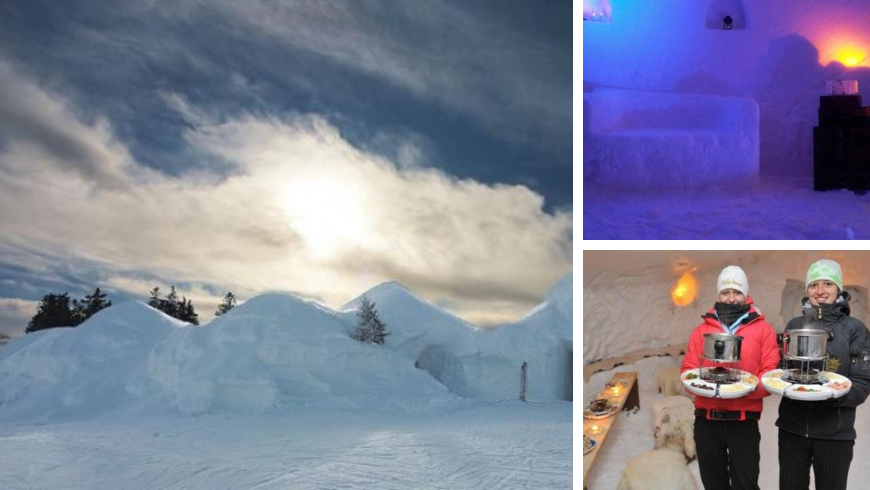 nuits uniques dans un igloo en slovénie