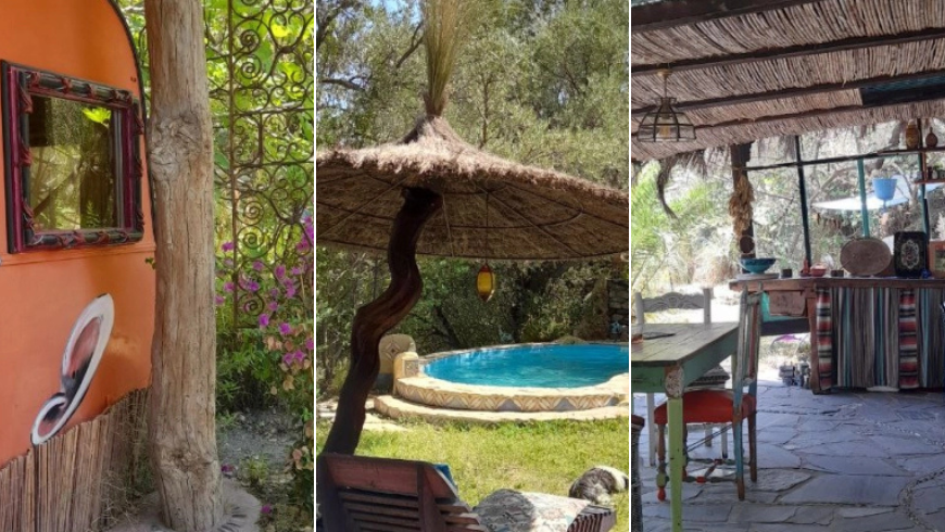 , Magisches Naturreich tiny house et piscine