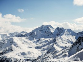 Paesaggio Alpino dal vostro igloo