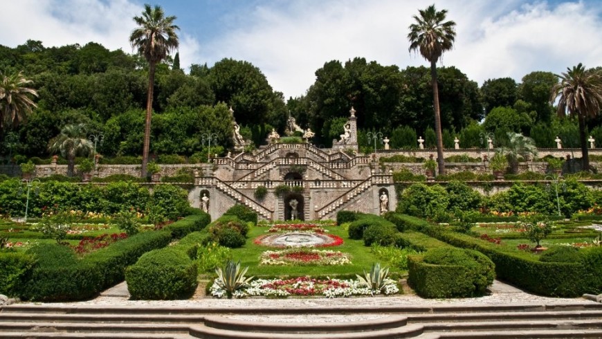 Villa Garzoni, con il suo giardino e labirinto