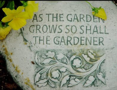 Il giardino crescerà come il suo giardiniere