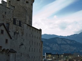 Trento, montagne e castello