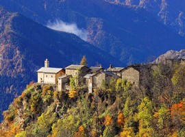 Autunno in Valle Maira, Piemonte