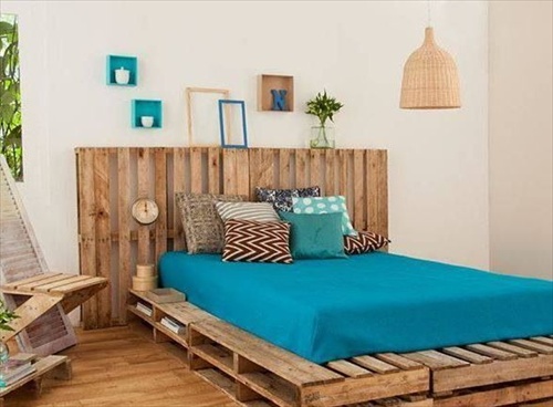 Letto in pallet