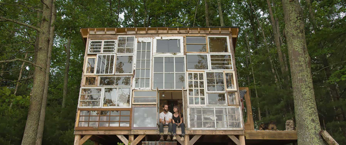 UNA CASA FAI DA TE CON I PALLET DI LEGNO