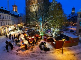 Atmosfera natalizia a Berlino, foto di Fritz