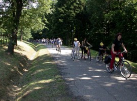 In bicicletta al Parco dei boschi di Carrega, Parma