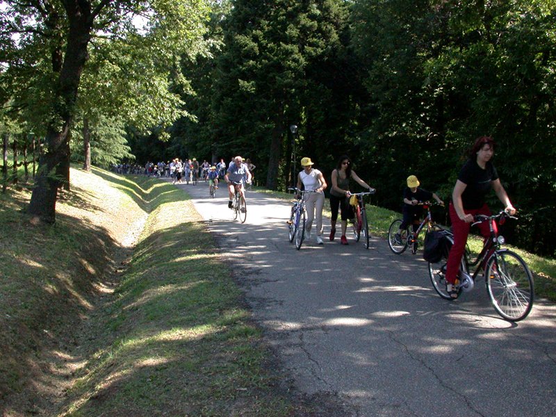In bicicletta al Parco dei boschi di Carrega, Parma