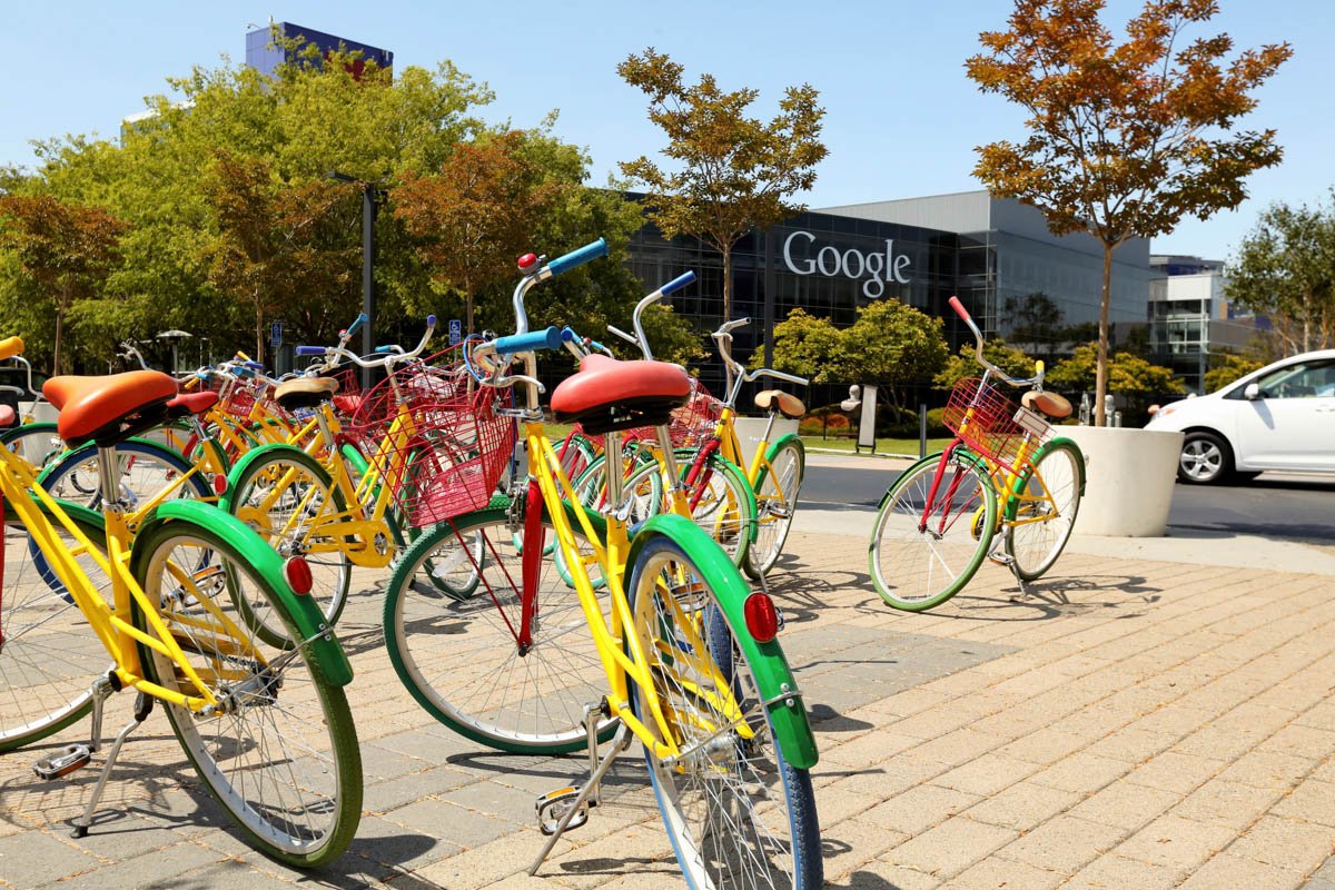biciclette nell'azienda google