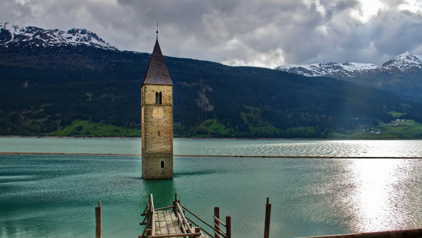 Lago di Resia, Alto Adige