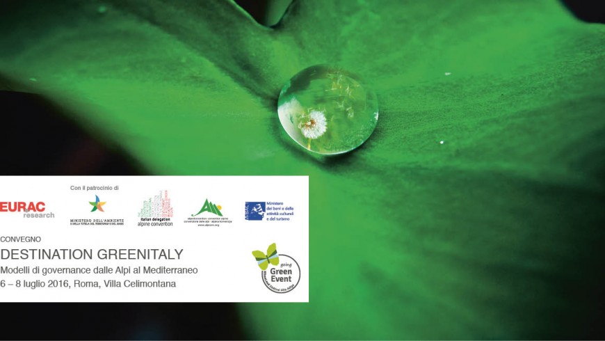 Destination Greenitaly. Modelli di governance dalle Alpi al Mediterraneo