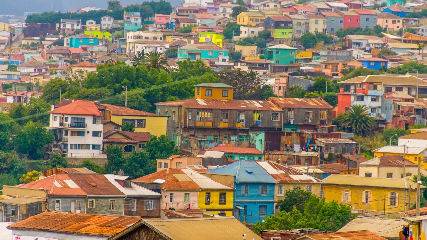 Valparaíso, Cile, una delle città più colorate al mondo