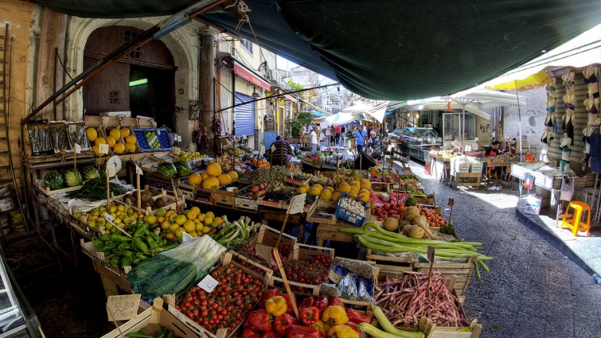 Mercato di Ballarò -Palermo, Sicilia