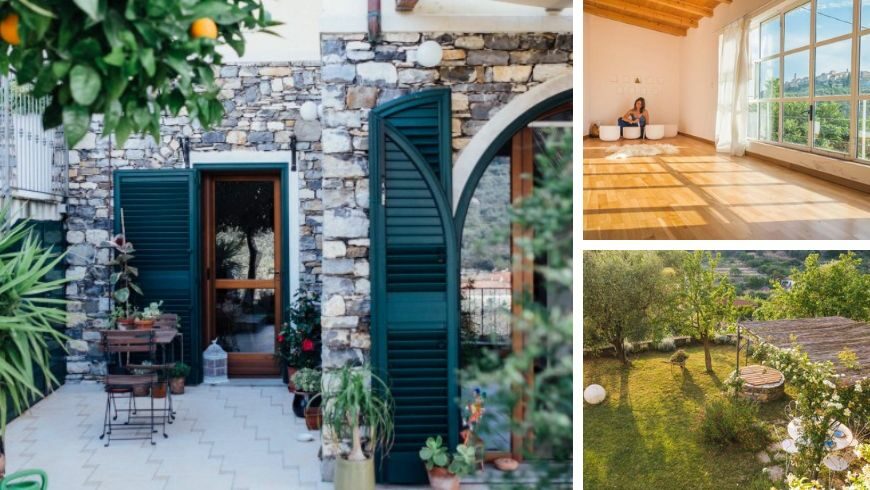 B&B eco-friendly in Liguria dove dedicarsi allo yoga