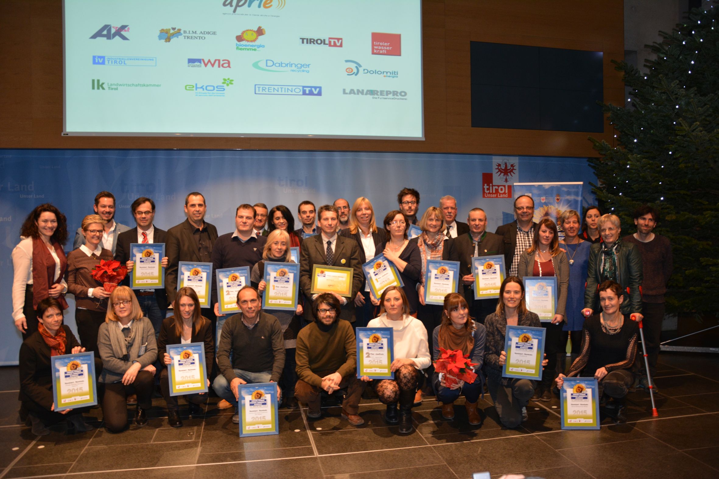Premio Ambiente Euregio 2015, Ecobnb tra i premiati