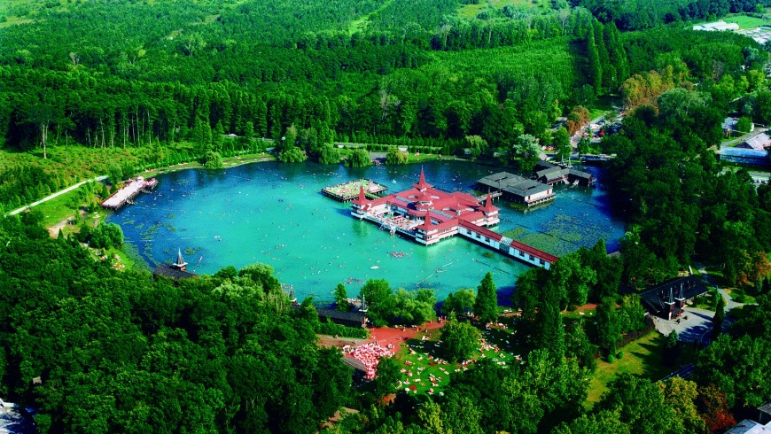 Lago di Hévíz, Ungheria