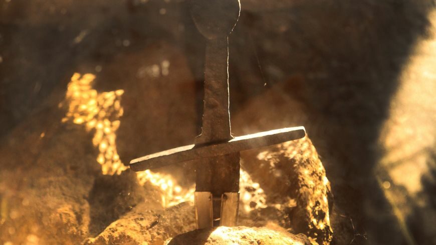 La spada nella roccia di San Galgano