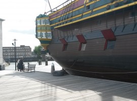 La nave del Museo Marittimo di Amsterdam