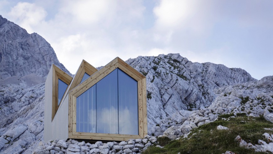 Tra i rifugi eco-sostenibili più belli, c'è quello in Slovenia sul Monte Skota