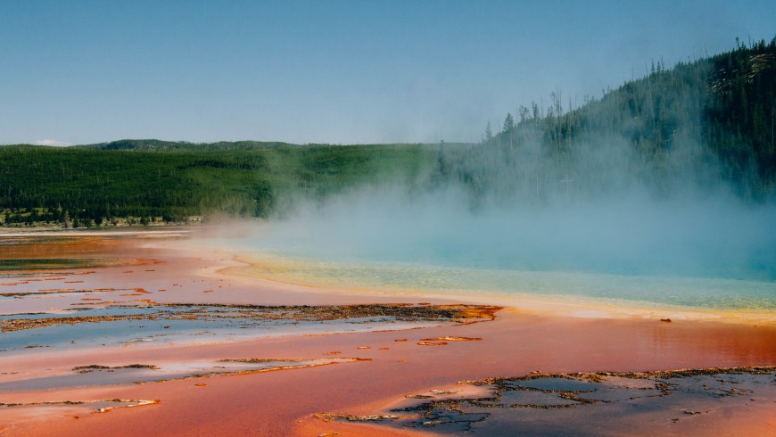Parco di Yellowstone, uno dei siti UNESCO che rischia di scomparire