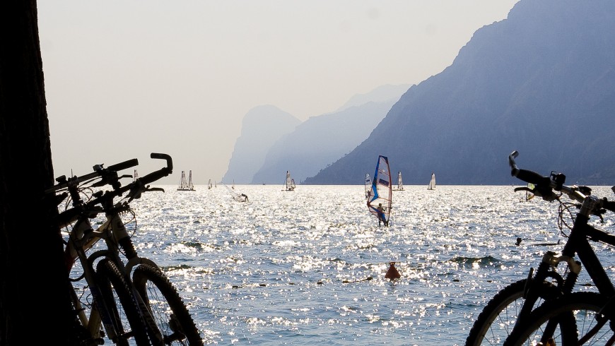 In bici sul Lago di Garda