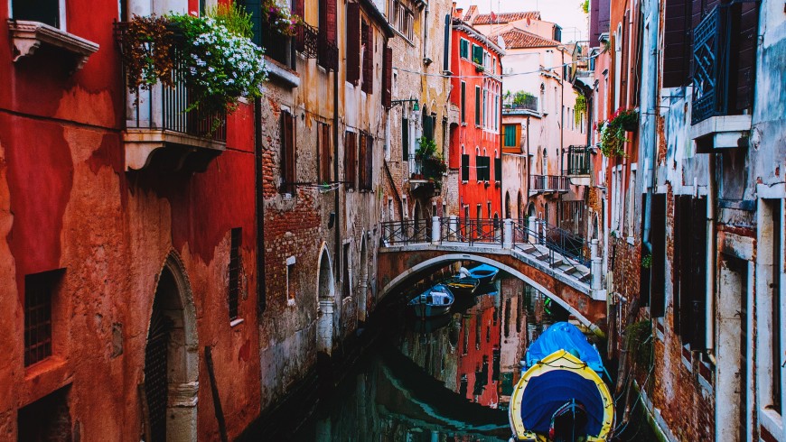 Venezia, uno dei luoghi che potrebbero sparire a causa dei cambiamenti climatici 