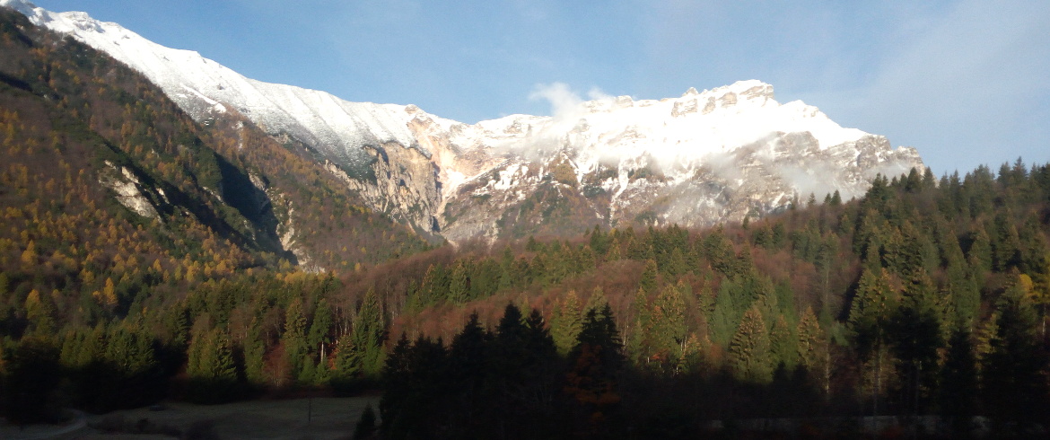 Becco di Filadonna innevato, Alpe Cimbra, Trentino