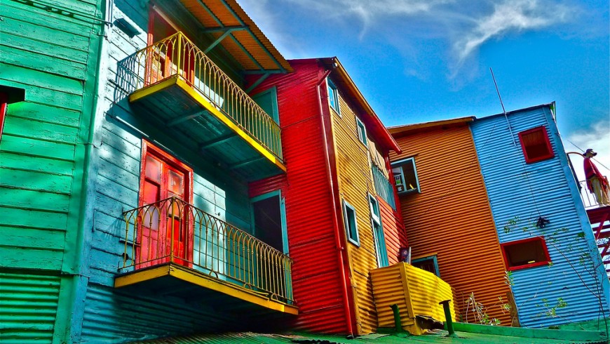 La Boca, Buenos Aires, mete a colori, foto via flickr