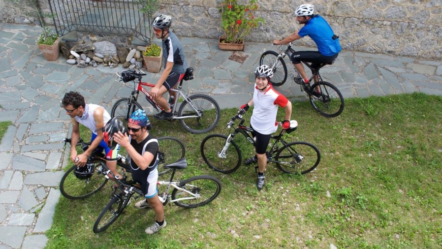 Itinerario in mountain bike mountain bike partendo dall'agriturismo Il Querceto