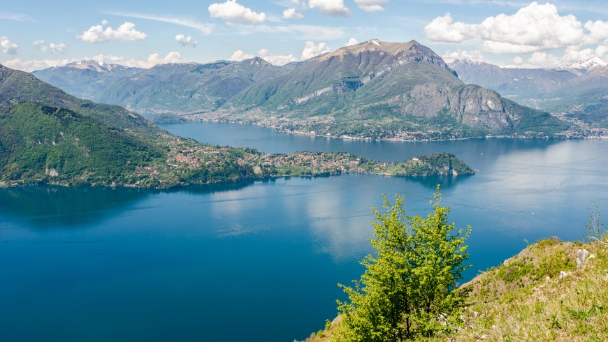 Lago di Como, sito vicino all'agriturismo Al Marnich