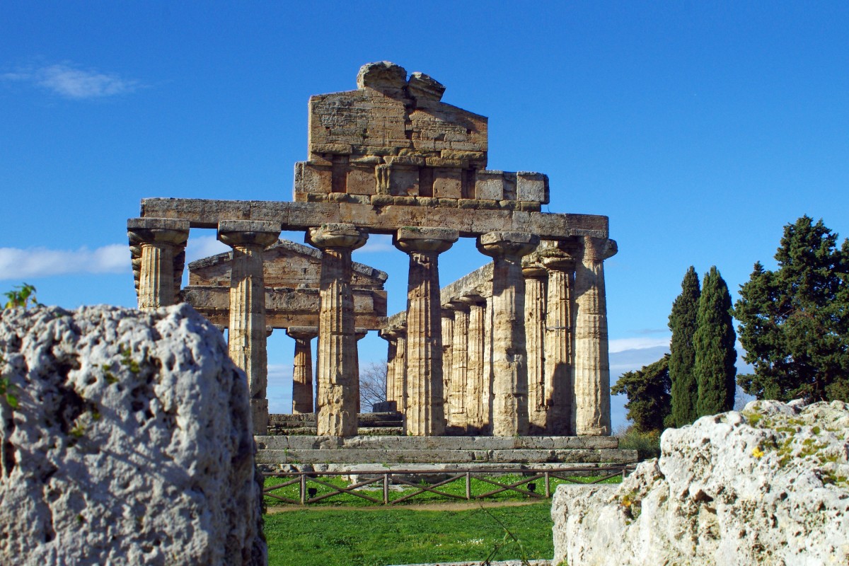 Paestum, tempio della dea Athena