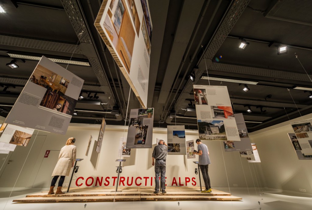Mostra Alpi Costruttive, architettura