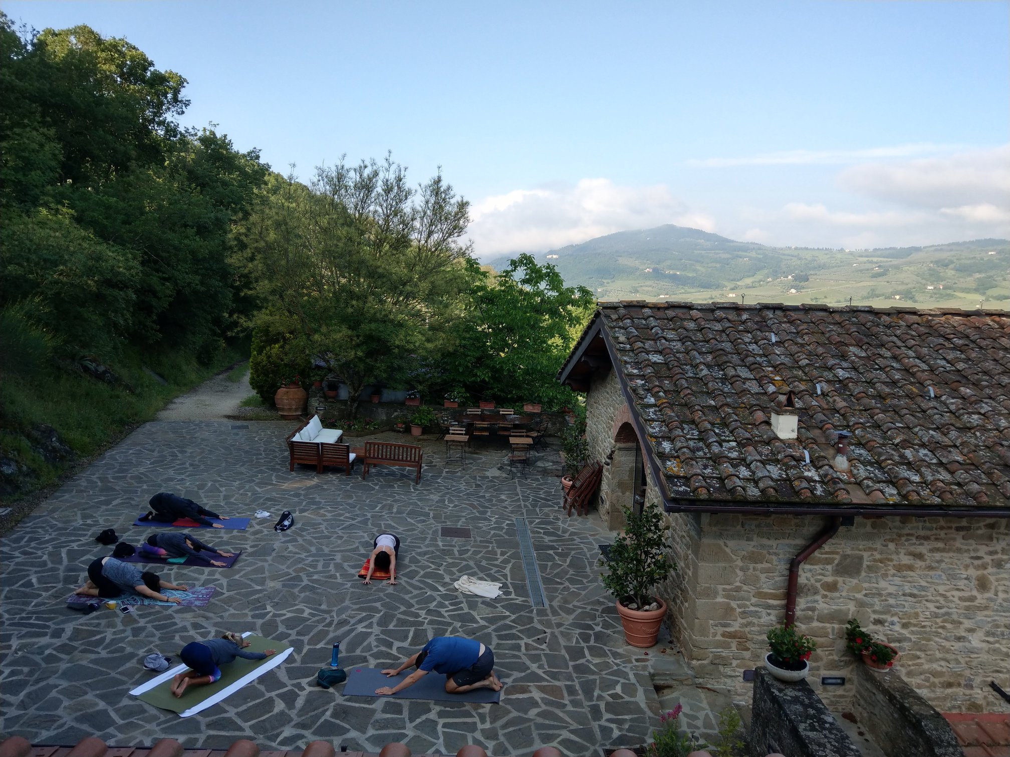 Ritiro Yoga a La Fontaccia, agriturismo eco-sostenibile tra le colline di Firenze