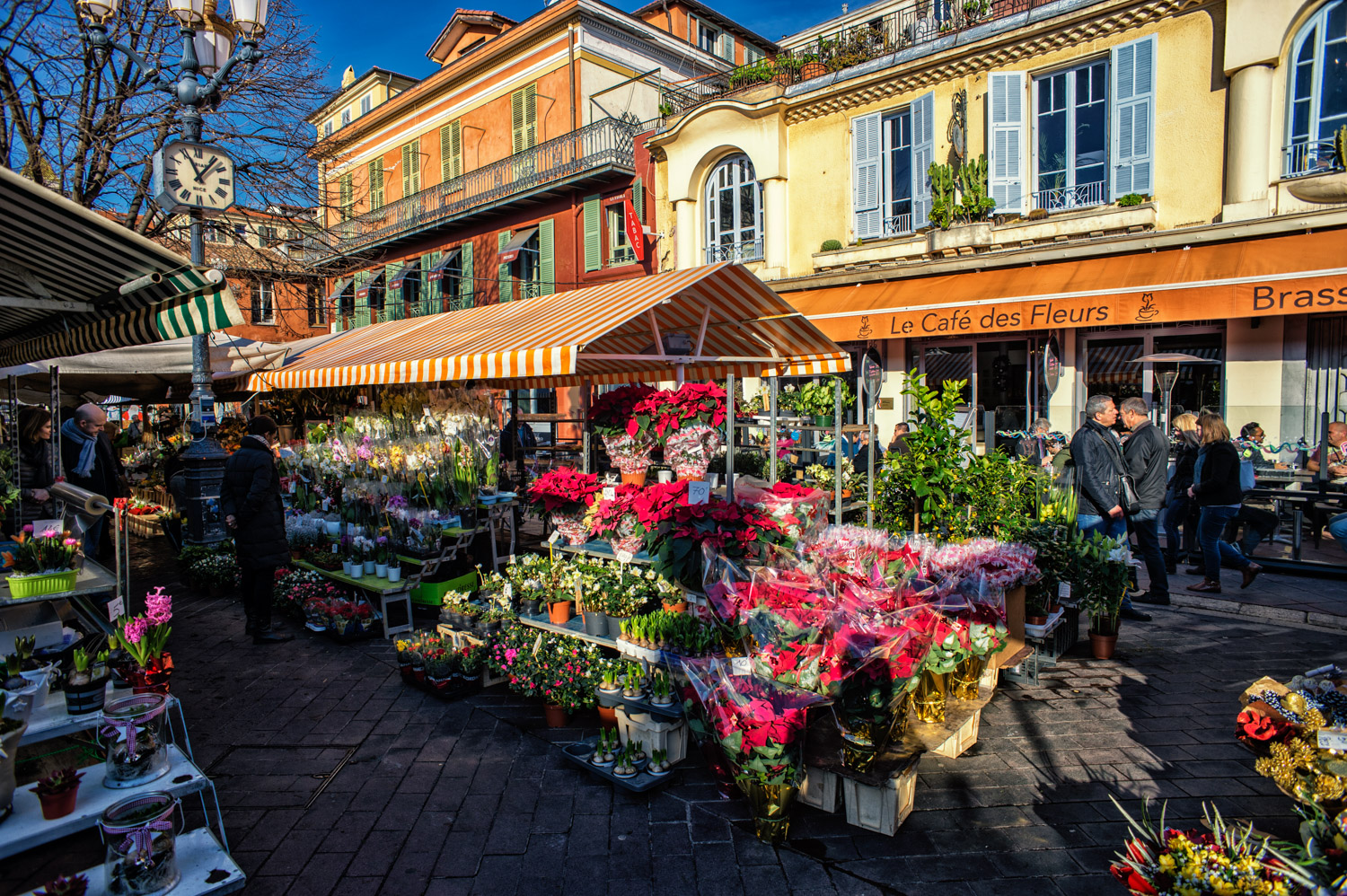 Il mercato dei fiori di Nizza, Costa Azzurra