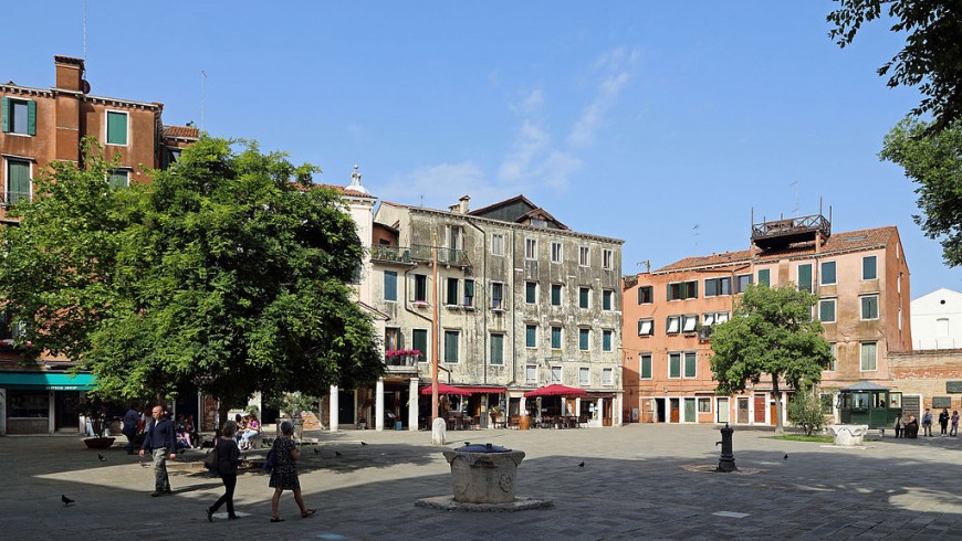 Plaza del Gueto Judío, Venecia 