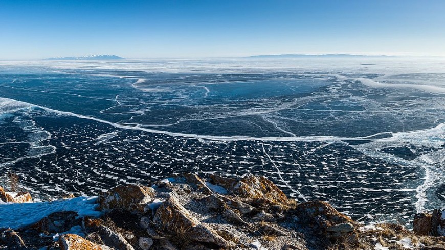 Panorama del Lago Baikal